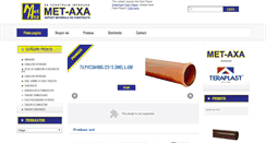 Desktop Screenshot of met-axa.ro