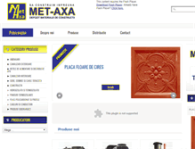 Tablet Screenshot of met-axa.ro